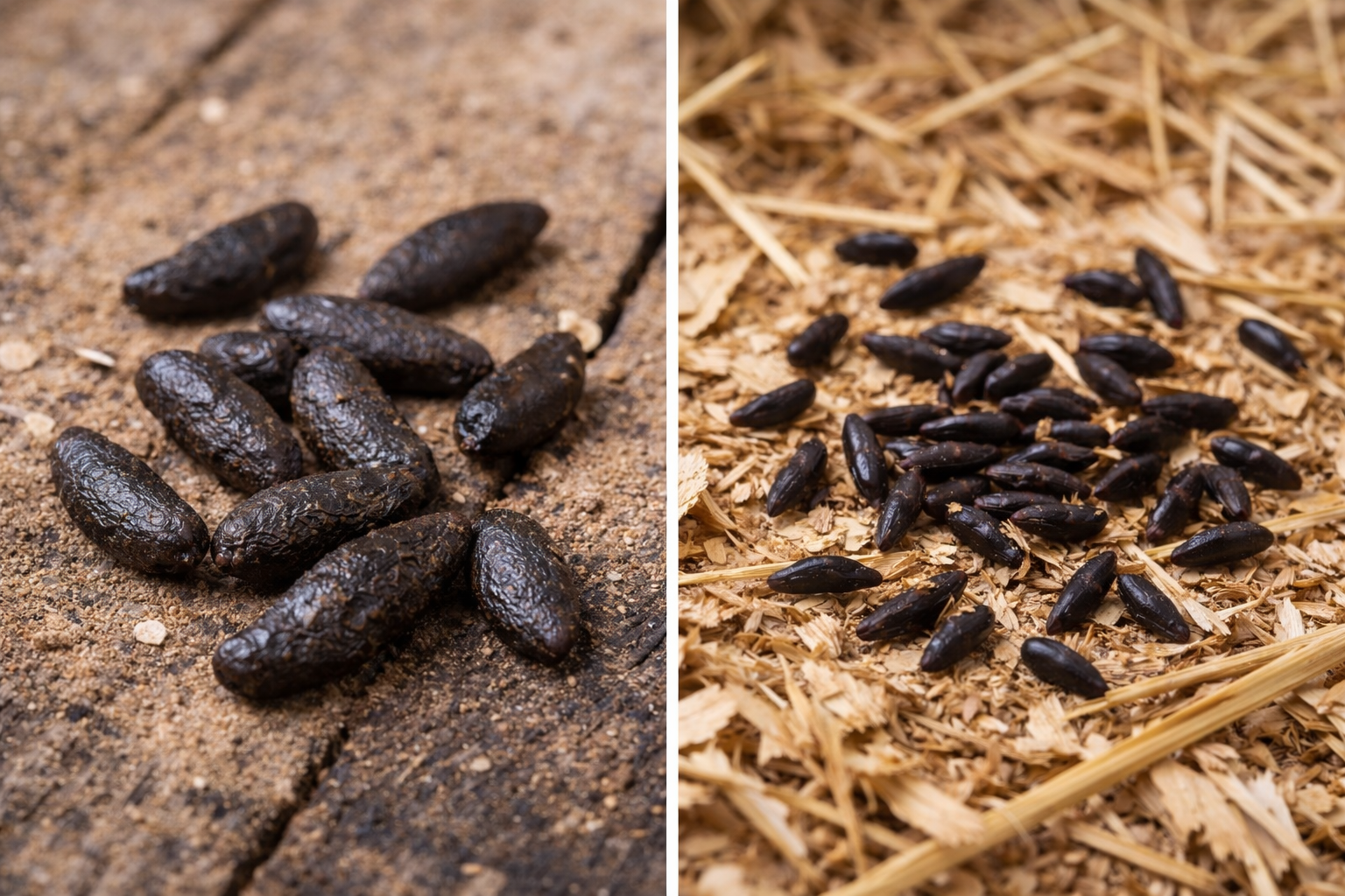 Rattenkot vs. Mäusekot Vergleich – Rattenbekämpfung Berlin